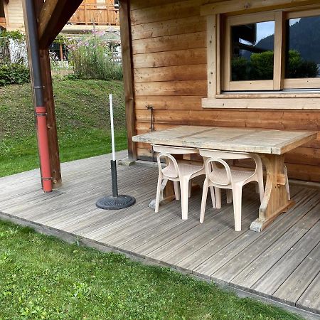 Studio 1 Piece Situe Dans Un Chalet Beaufort (Savoie) Exterior foto