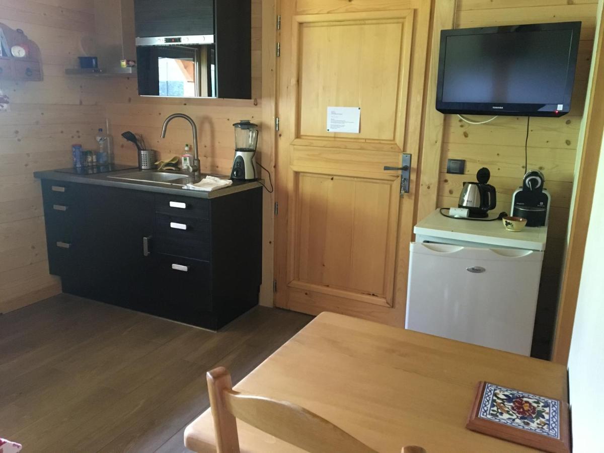 Studio 1 Piece Situe Dans Un Chalet Beaufort (Savoie) Exterior foto